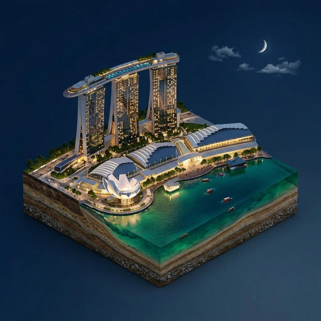 Marina Bay Sands (Night)